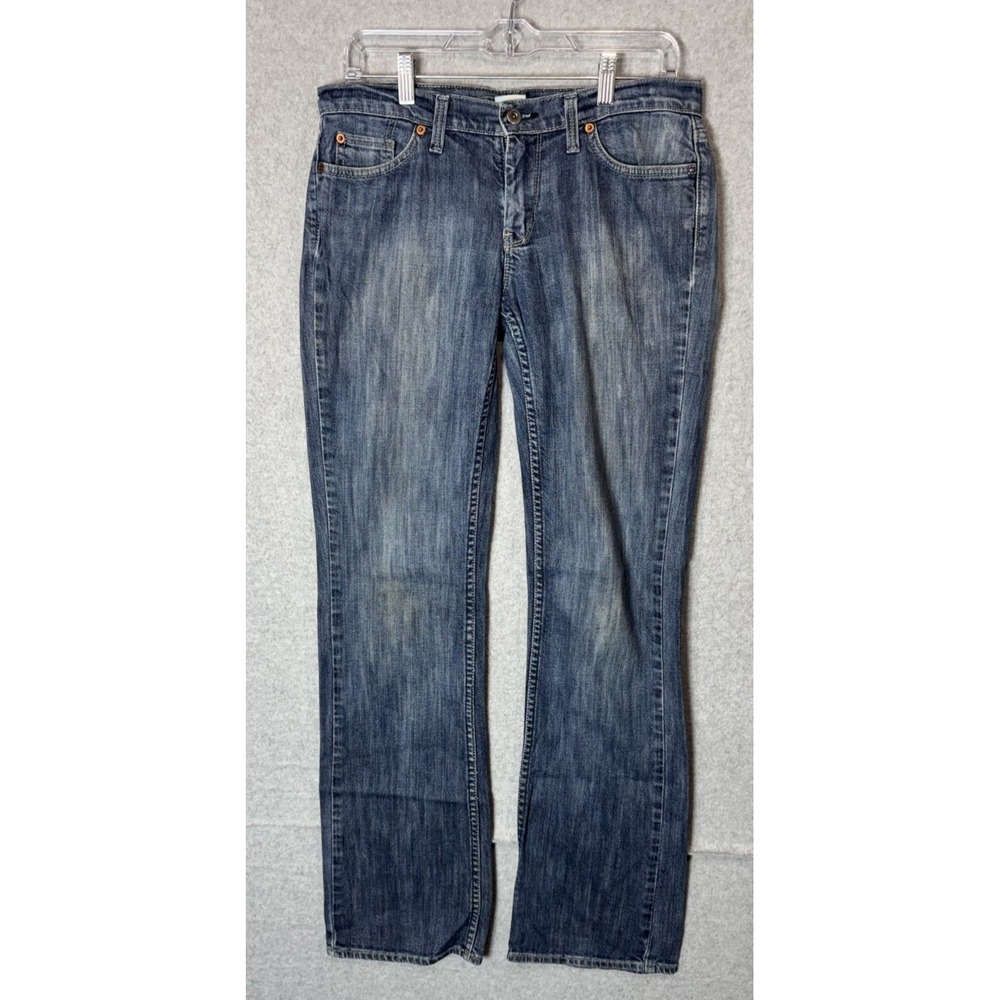 No Boundaries Jeans‎ Womens 7 Tall Blue Denim Straight Leg Real Fit Nobo Juniors